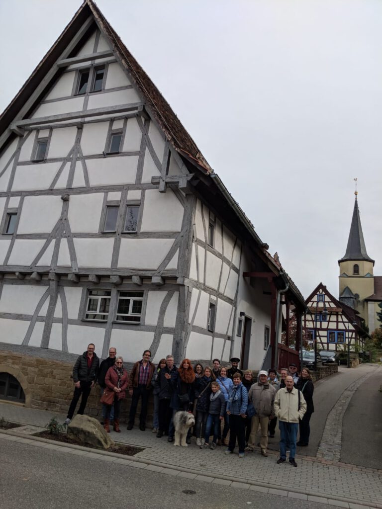 Jahresausflug zum Firstständerhaus Zeutern